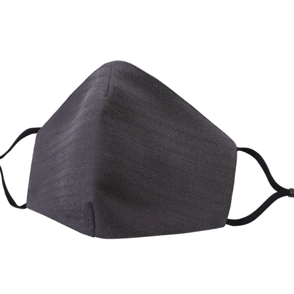 Allsense Unisex Reusable Comfortable Cotton Face Mask Charcoal